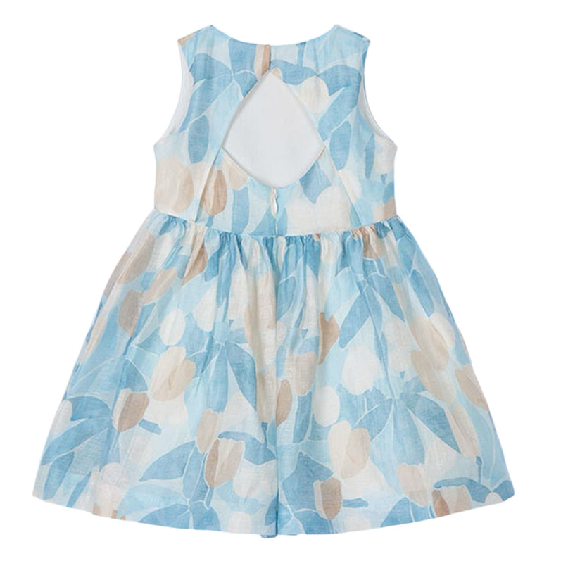 Sky Floral Printed Dress
