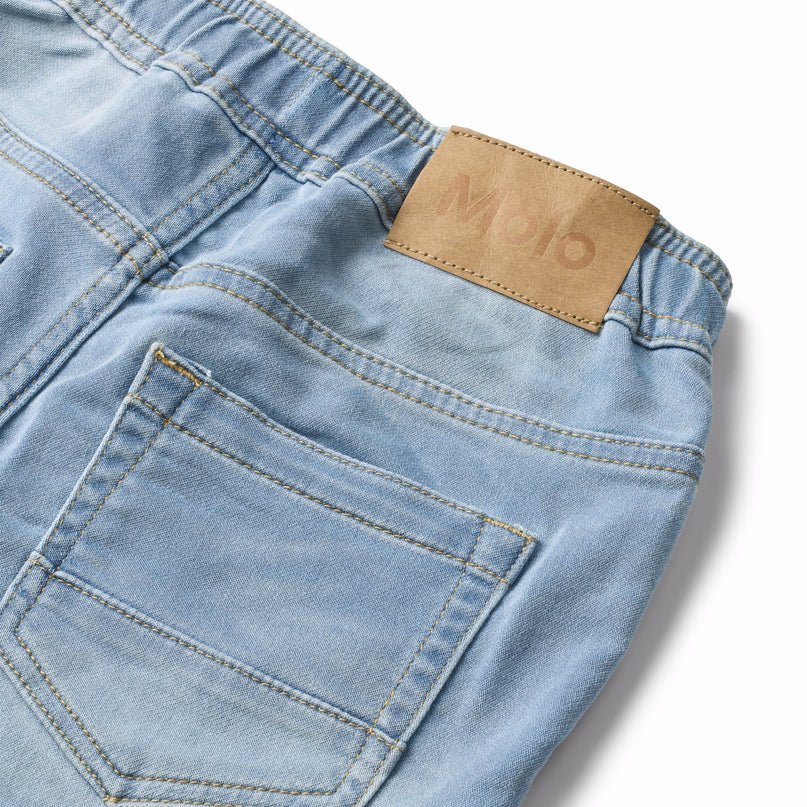 Ali Soft Denim Blue Shorts