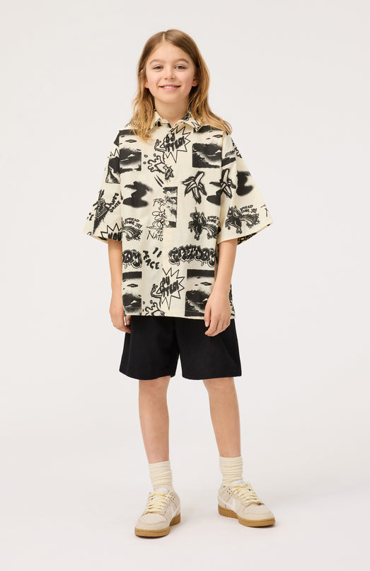 Amal Black Shorts