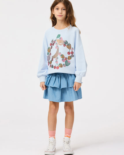 Bonita Sky Indigo Skirt