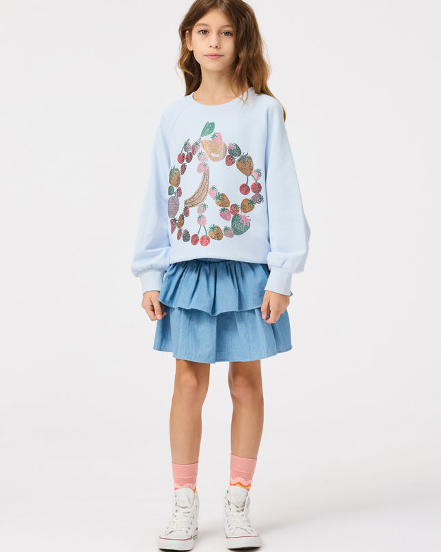 Bonita Sky Indigo Skirt