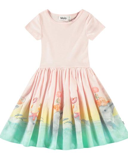 Cissa Wave Jumping Graphic Dress