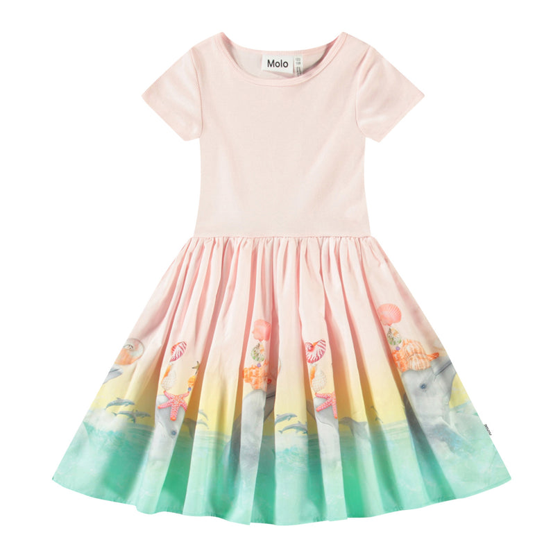 Cissa Wave Jumping Graphic Dress