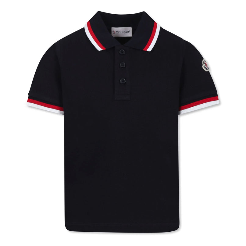 Moncler-SS POLO-K1-954-8A000-02-89ALK-778-NAVY