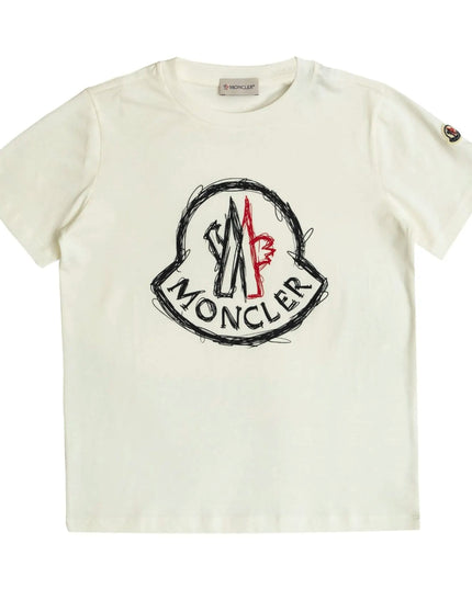 Moncler-SS T-SHIRT-K1-954-8C000-14-89AFV-034-NATURAL