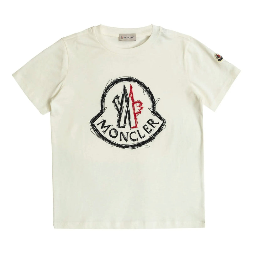 Moncler-SS T-SHIRT-K1-954-8C000-14-89AFV-034-NATURAL