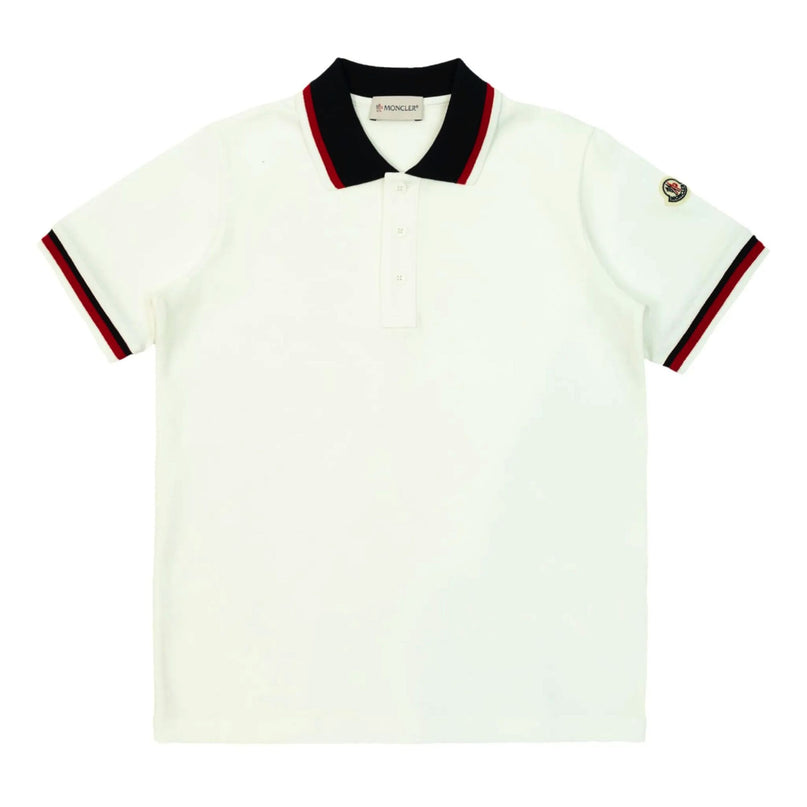 Moncler-SS POLO-K1-954-8A000-02-89ALK-034-NATURAL