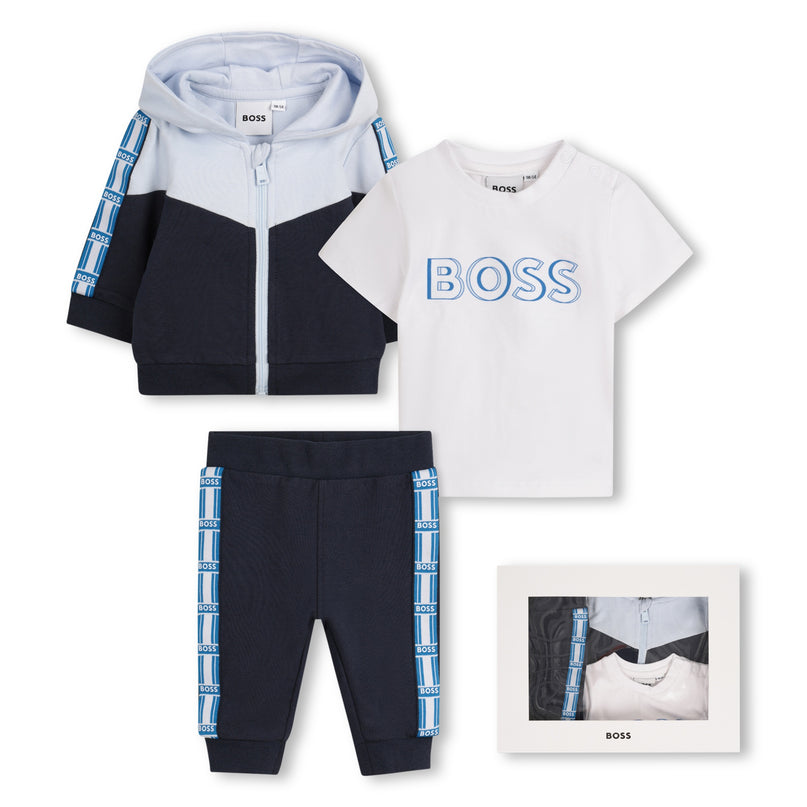 Navy 3 Piece Jogging Set