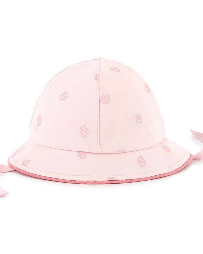 Pale Pink Pattern Hat