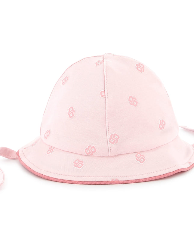 Pale Pink Pattern Hat