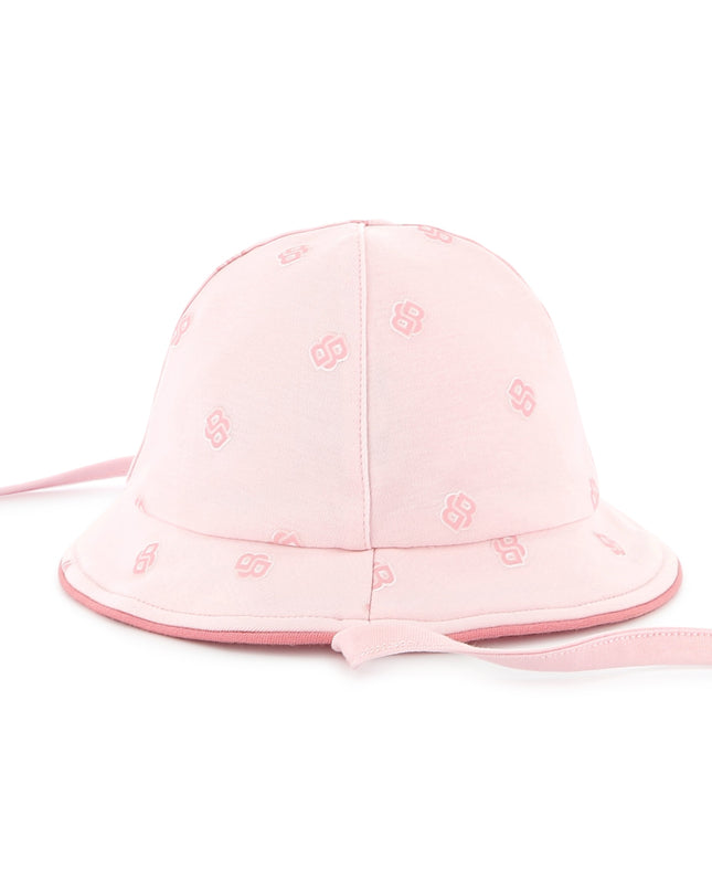 Pale Pink Pattern Hat