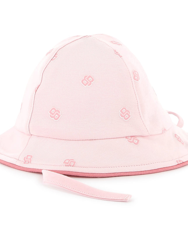 Pale Pink Pattern Hat