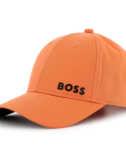 Bright Red Logo Baseball Cap