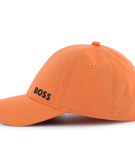 Bright Red Logo Baseball Cap