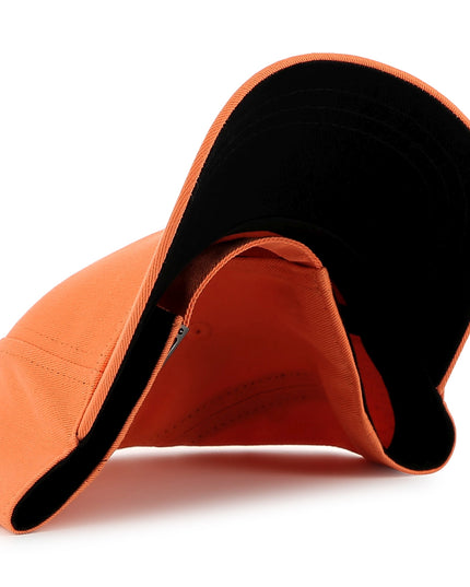 Bright Red Logo Baseball Cap