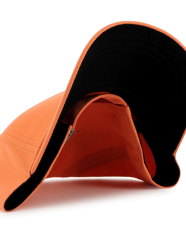 Bright Red Logo Baseball Cap