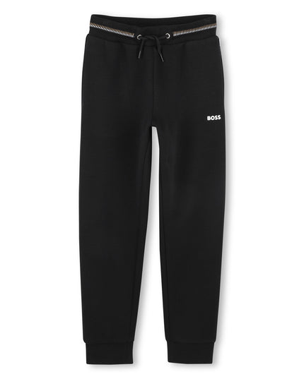 Black Jacket & Trousers Sports Outfit Set