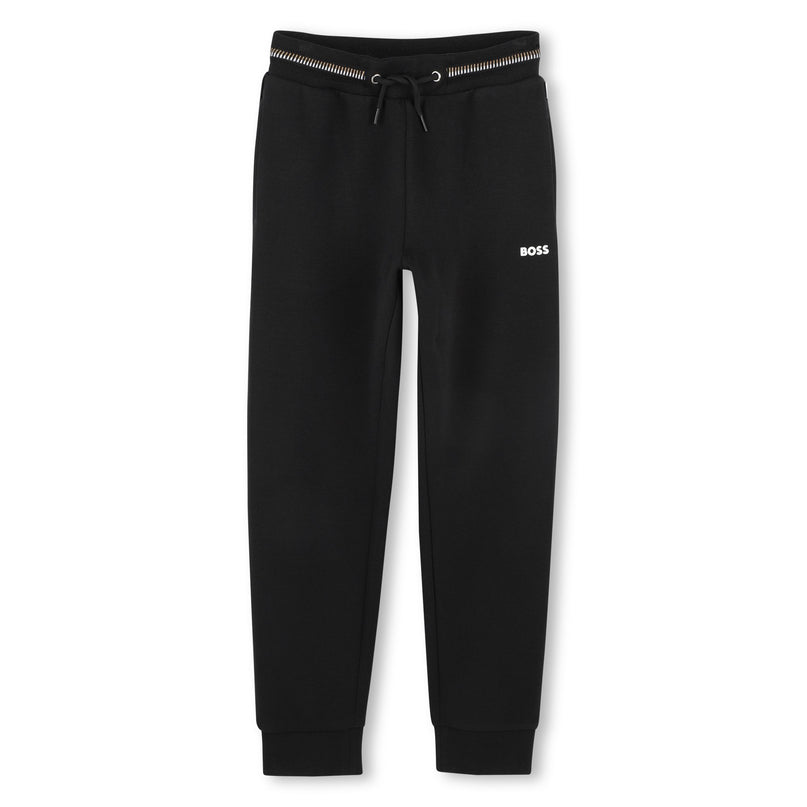 Black Cardigan Track Outfit Set