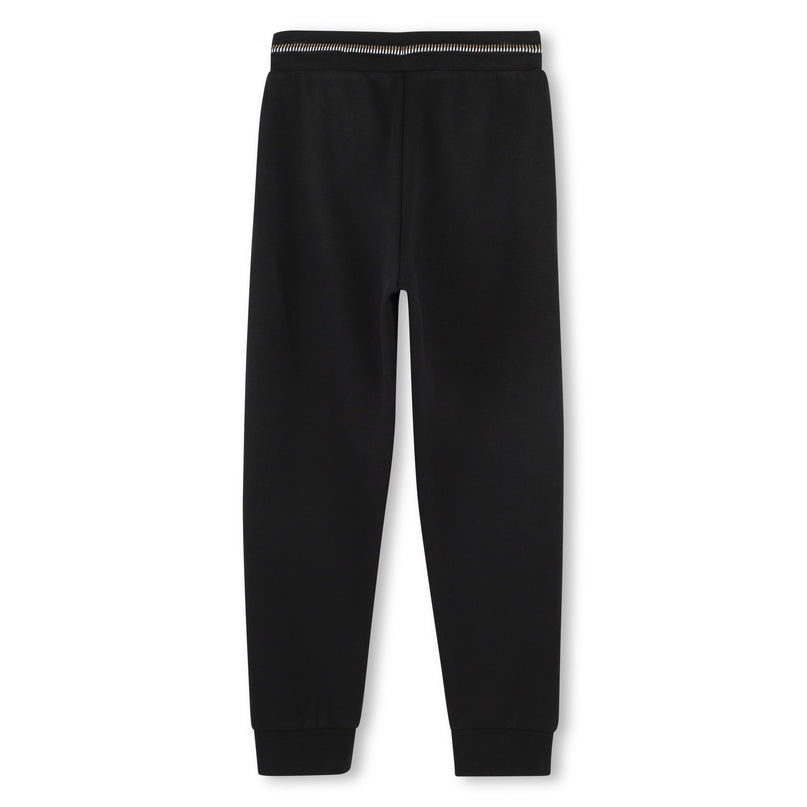 Black Cardigan Track Outfit Set