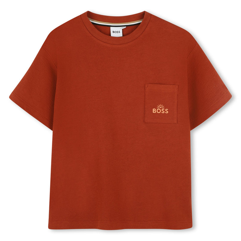 Chocolate On The Rise Pocket T-Shirt