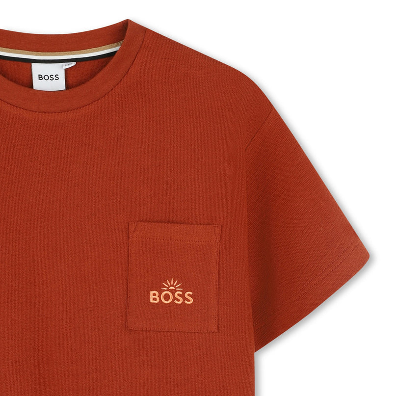 Chocolate On The Rise Pocket T-Shirt