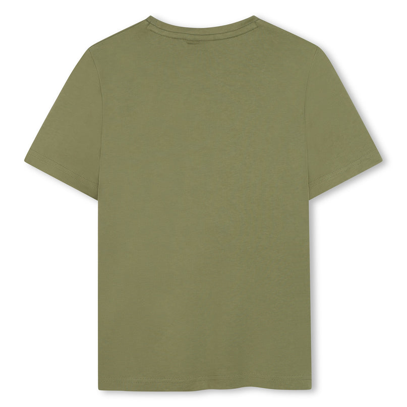 Dark Green Logo Short Sleeve T-Shirt