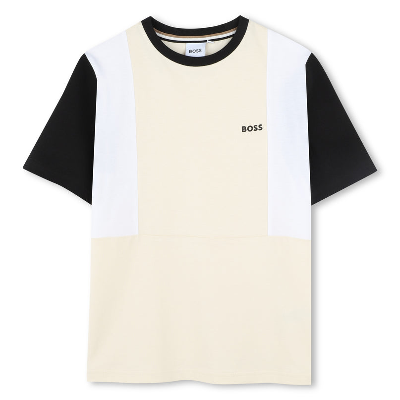 Sand Black Sleeve T-Shirt