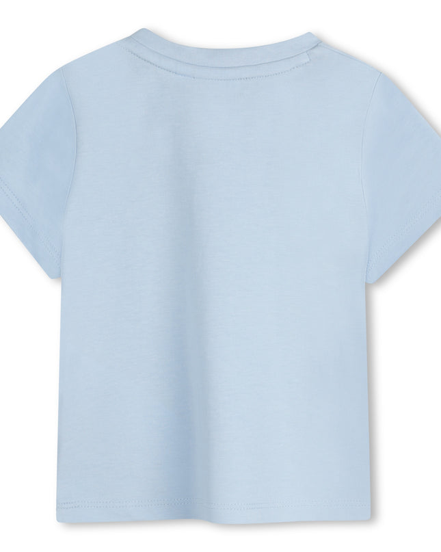 Persian Blue Overlay Logo T-Shirt
