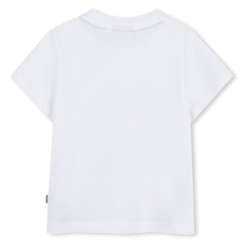 White Sand Abstract Logo T-Shirt