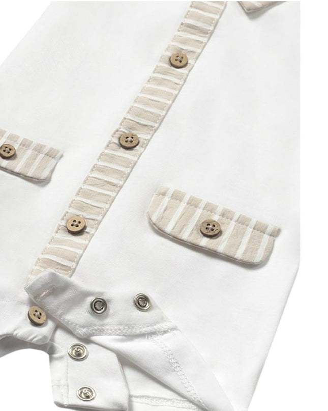 White Frappe 2 Piece Pyjama Set