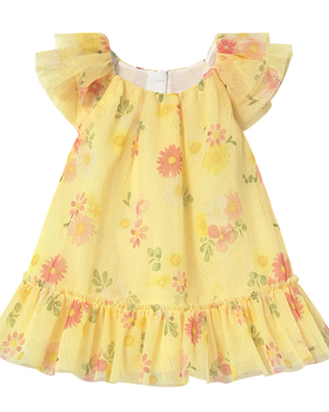 Sunflower Tulle Dress