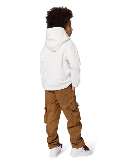 Kids Atelier-Lanvin-Off-White Red Trainers