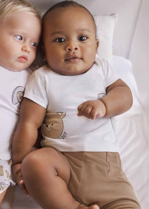 Teddy Muffin Shorts Set