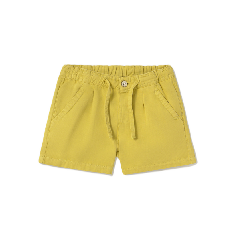 Gold Tie Bermuda Shorts