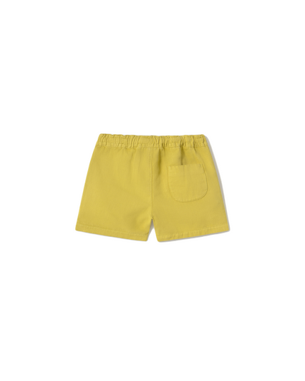 Gold Tie Bermuda Shorts