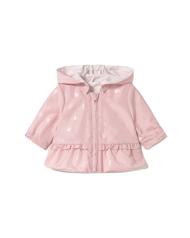 Baby Rose Newborn Reversible Windbreaker