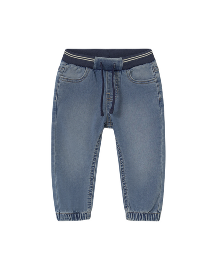 Denim Baby Jeans with Elastic Waistband