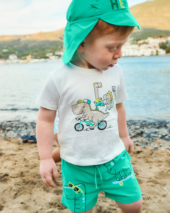 Lake Dinosaur Swim Suit Set