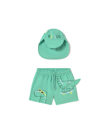 Lake Dinosaur Swim Suit Set