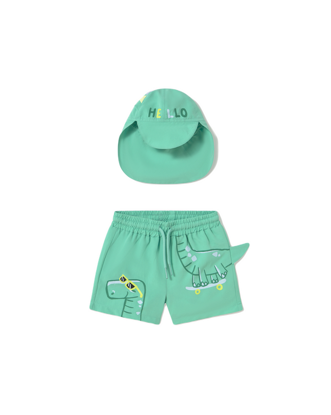 Lake Dinosaur Swim Suit Set