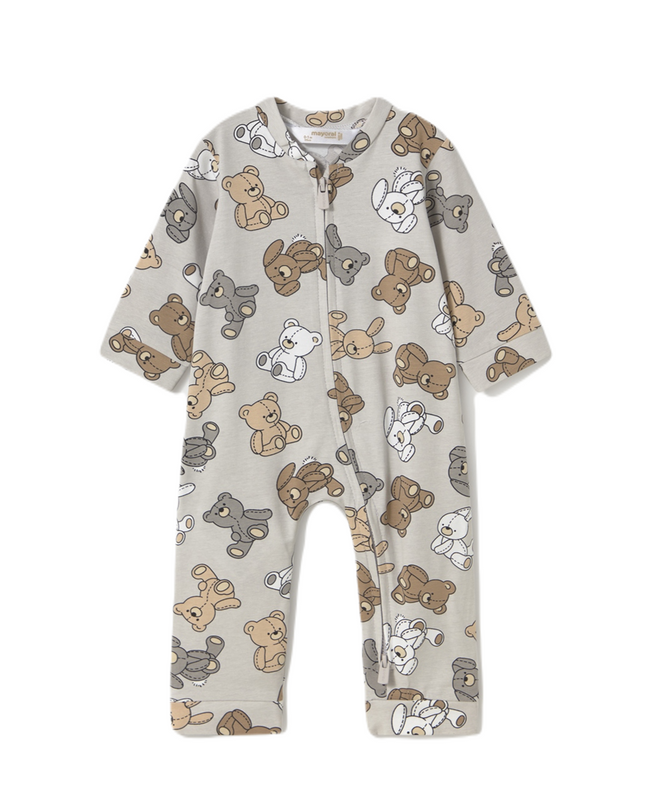 Beige Teddy Moon Pyjamas