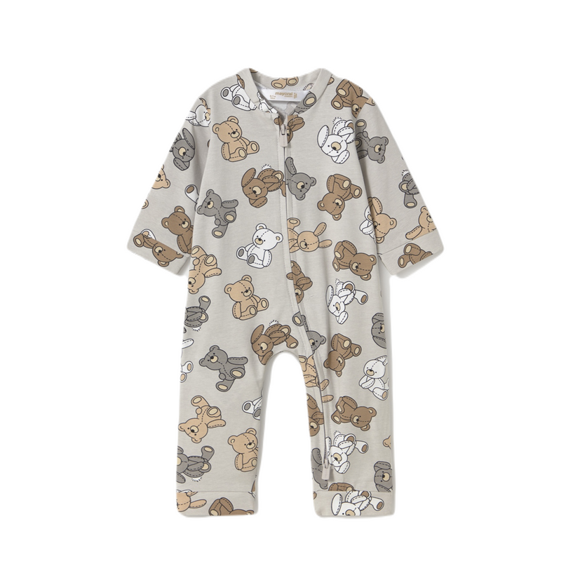 Beige Teddy Moon Pyjamas