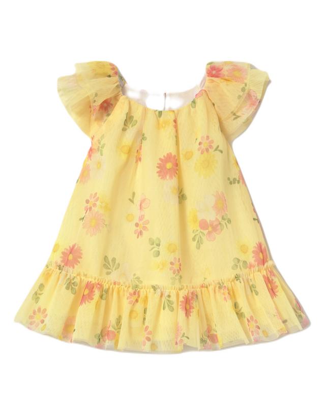 Sunflower Tulle Dress