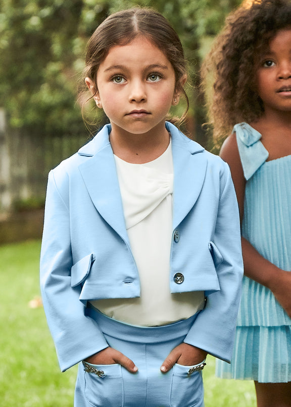 Cropped Sky Jacket