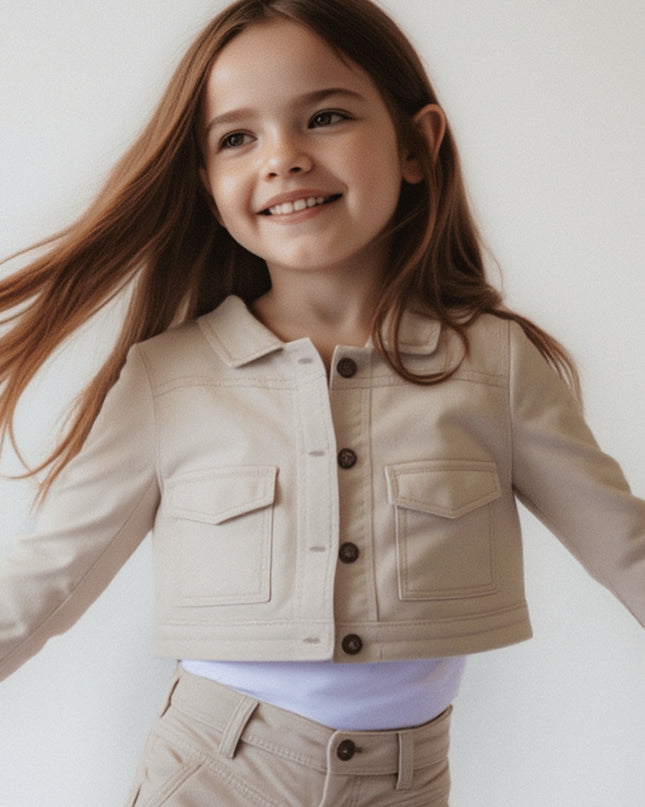 Sand Light Twill Jacket