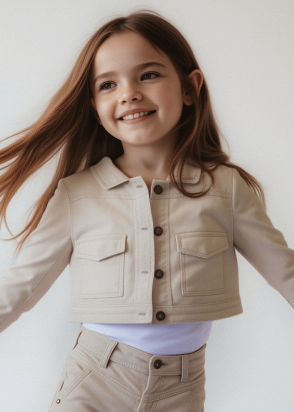 Sand Light Twill Jacket