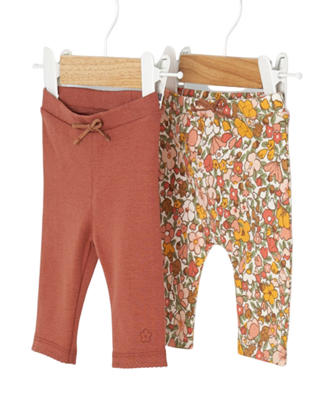 Kids Atelier-Mayoral-Brick Red 2 Leggings Set