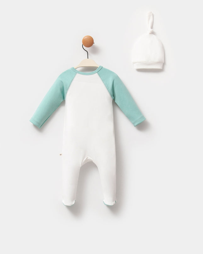 Teal Love The Planet One-Piece Set