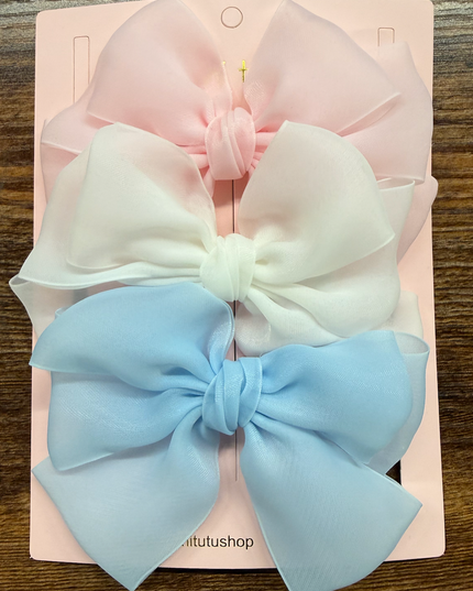 mimi tutu-MTHCS62727-Bow Hair Clip Set