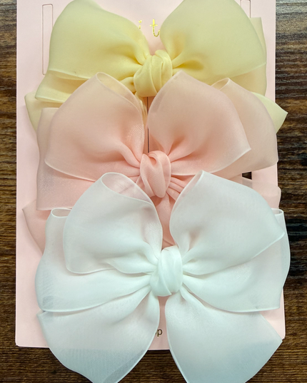 mimi tutu-MTHCS62727-Bow Hair Clip Set